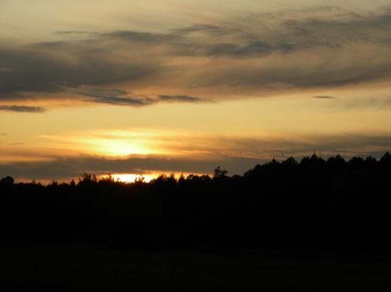 Crépuscule sur l'Estonie