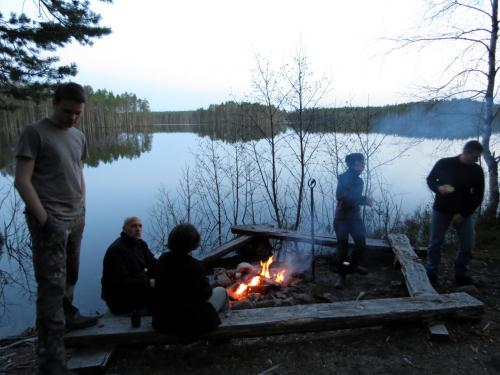 Au bord du lac